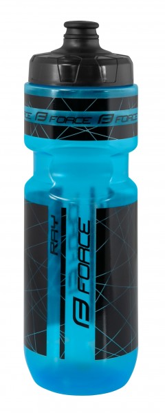 FORCE fľaša RAY 0,75 l, transparentná modrá